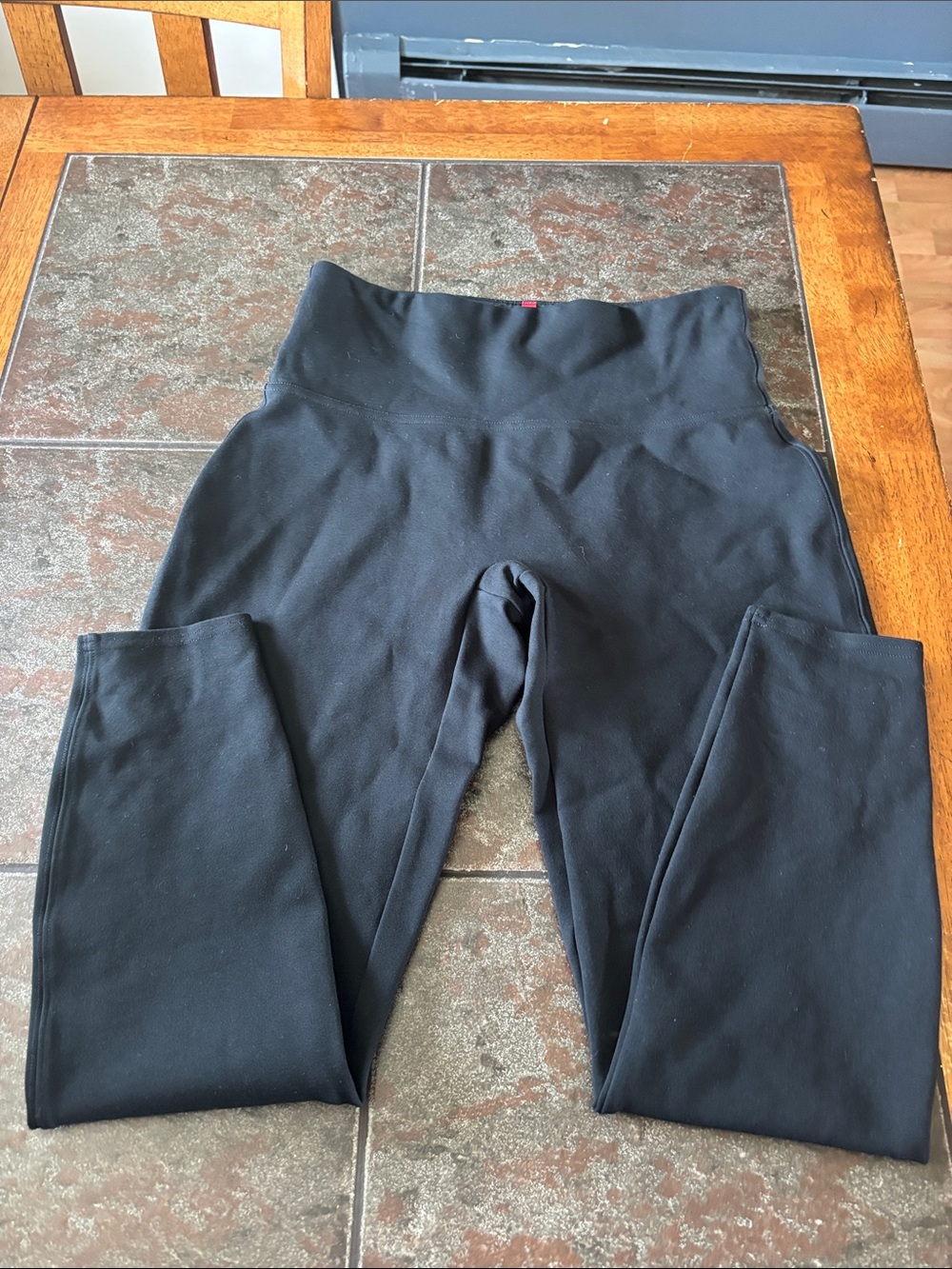 SPANX Black High-Waist Leggings